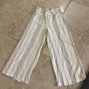 Wide leg summer pants
